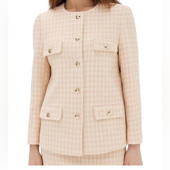 New -ANINE BING
Janet houndstooth tweed jacket - Picture 3 of 16